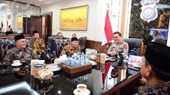 Kapolda Jambi - MUI Jalin Silaturahmi, Perkuat Sinergi Jaga Kerukunan dan Cegah Radikalisme